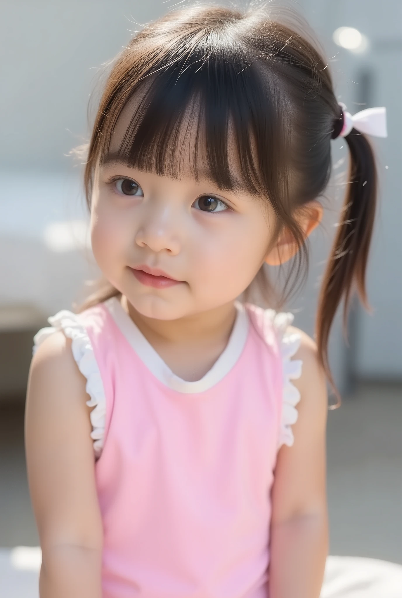 big eyes、世界一cute小学生、Use your arms 、at the end of my vagina、( she's an elementary school student 、There are:1.8),(8k, ORIGINAL PICTURES, Highest Quality, masterpiece: 1.45), small breasts、and、symbol body、(realistic, photorealistic: 1.8), 8k,, Single Girls, cute, happy, Light pink realistic and detailed small nipples、,((( light pink competitive swimsuit ))),(((toddler figure with r))),, armpit、flat chest、 high leg swimsuit、cute, big eyes, Highest Quality, Brush, Brush, 腕をあげて美しいarmpitを見せます、laughing smile