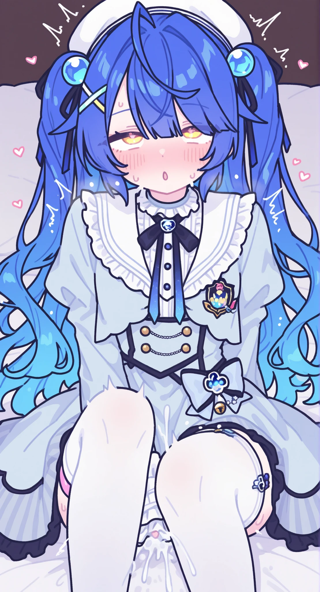 Amamiya Kokoro, orgasm, solo,rolling eyes 