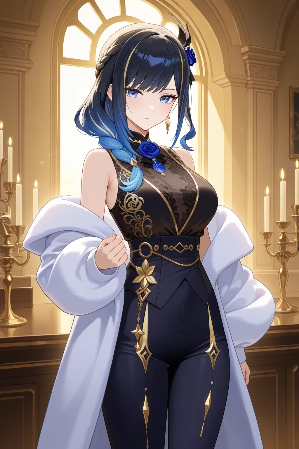 top-quality、masutepiece、Best Quality、detaile、finely detail、​masterpiece、Official art、vodka\(Umamusume\)、Animal ears、Uma Musume、1girl in、Solo、cowboy  shot、is standing、(fullnude)、Beautiful udder、Beautiful nipples、slim figure、blush、Smiling smile、鎖骨、simple background、white backgrounid、Looking at Viewer、sidelightning