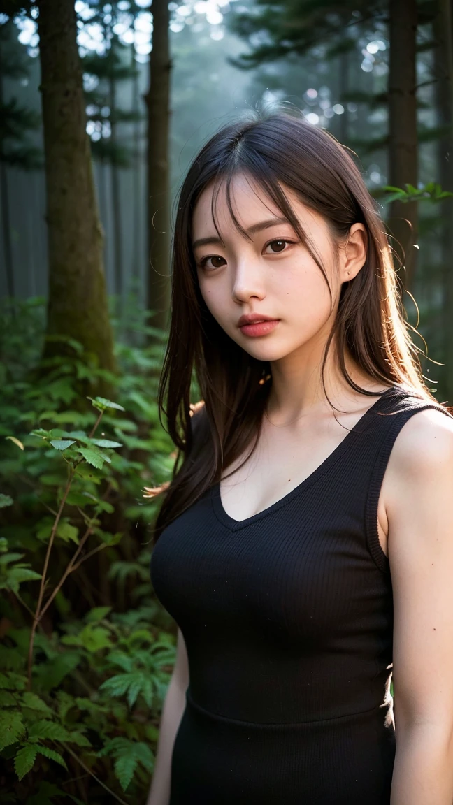 ((Best quality, 8K, masterpiece:1.3)),1girl,18 years old,Asian,Real texture:1.3,(Background blur:1.3),Gorgeous long dress,Tall and slender figure:1.2,(Hot summer weather),(street:1.3),Highly detailed face and skin textures,Exquisite eyes,Long eyelashes,Double eyelids,Skin Whitening,happy,