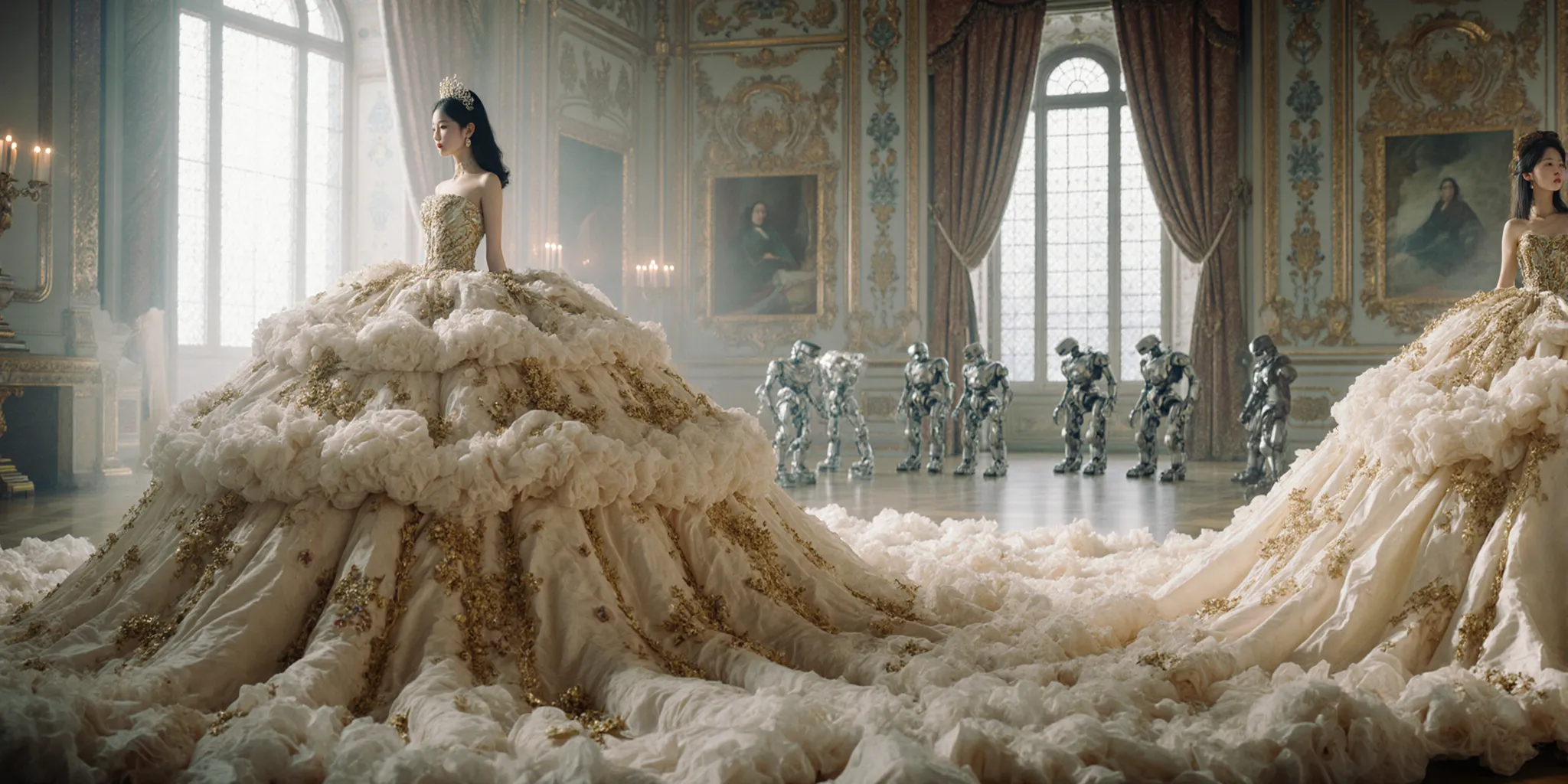 Rococo Princess Sci-Fi Fusion