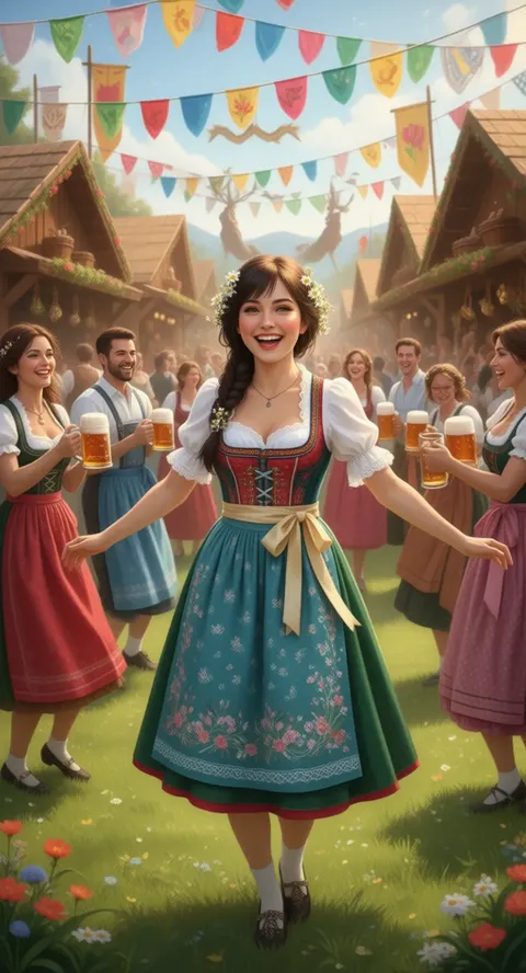 Dirndl Festive Flair