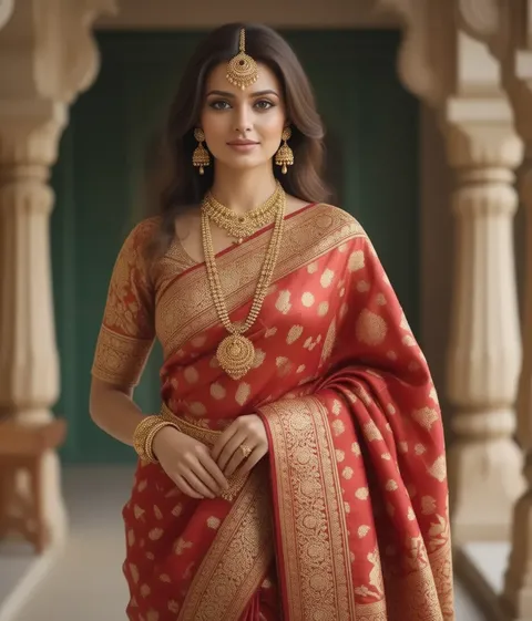 Indian Saree Aura