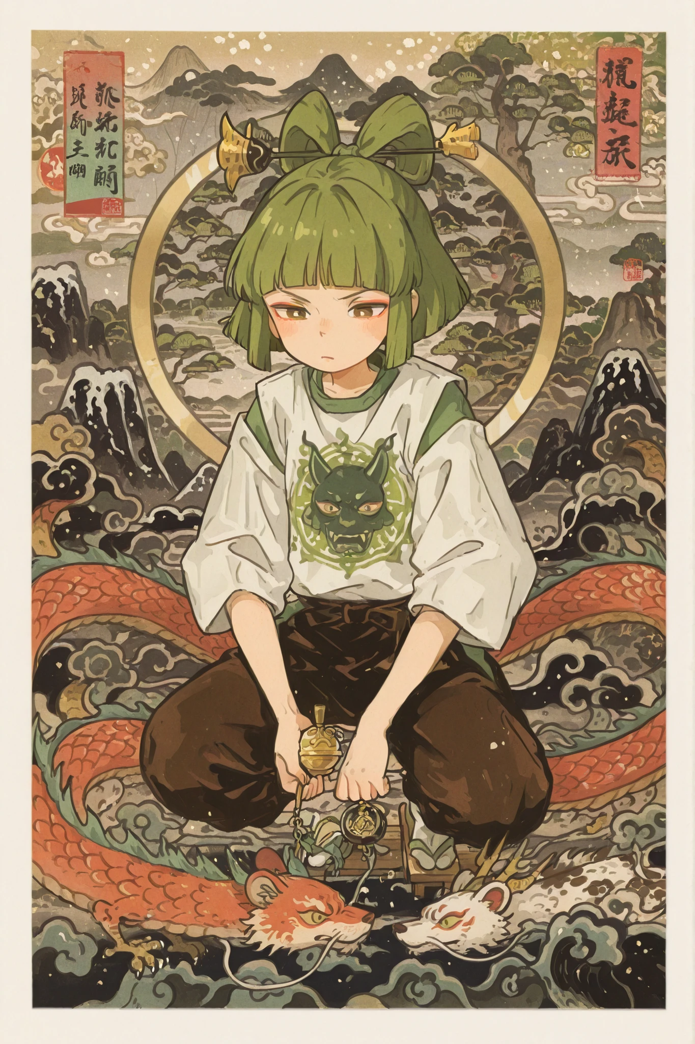 Xyubabax ,Xpinkx ,Xgreenshirtx ,Xchihirox ,traditional japanese art,