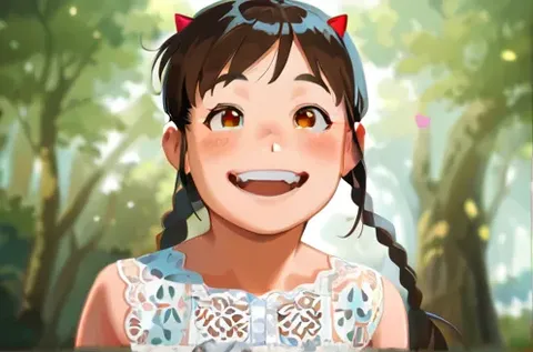 générateur de style anime avec des cornes de diable