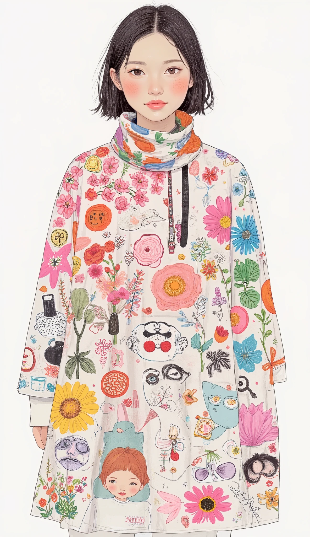 Create 30 stickers to raise awareness about eating habits in eating disorders
