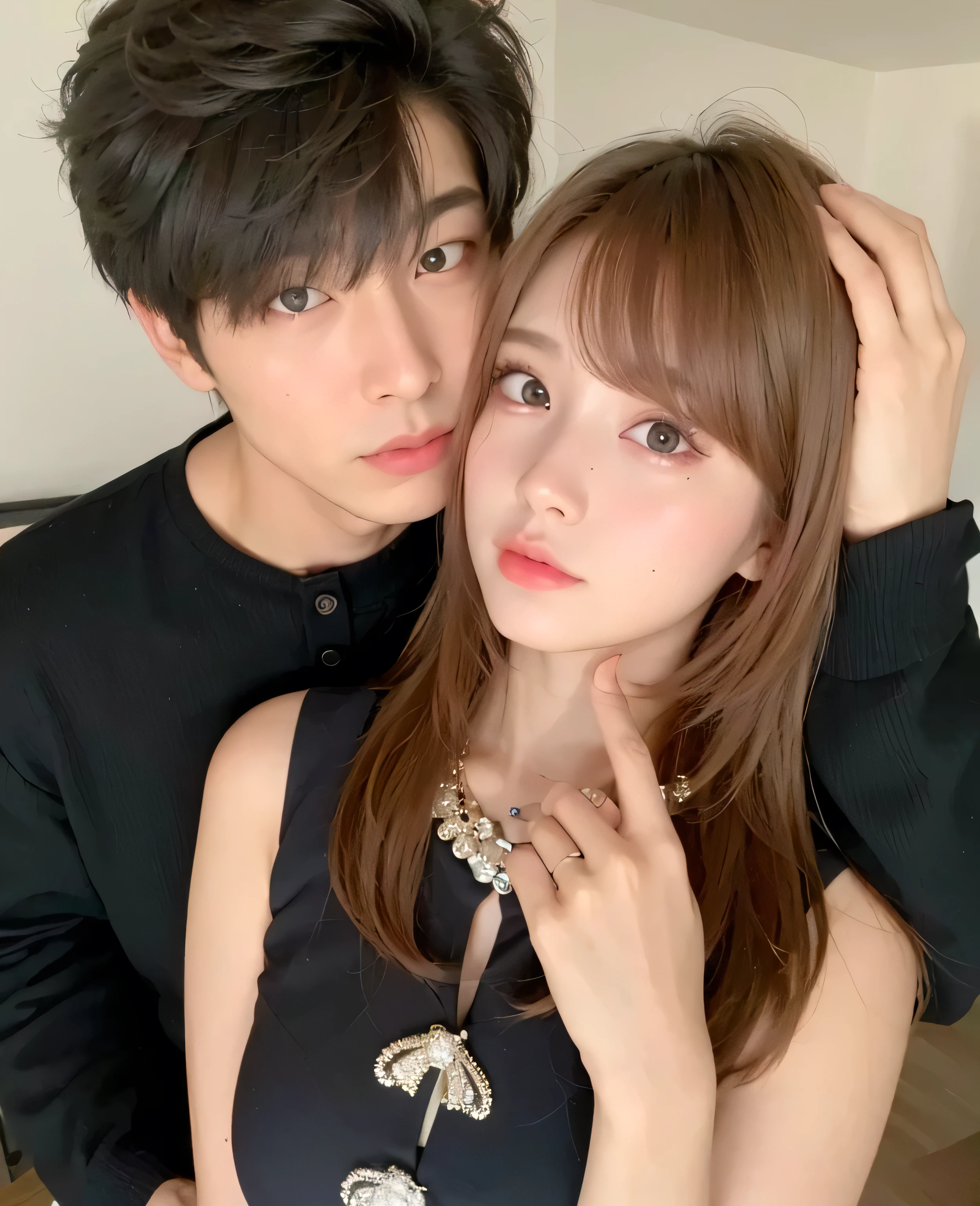 ((Best quality, 8k, Masterpiece :1.3)), Whole body, Sharp focus :1.2, A pretty woman with perfect figure :1.4, Slender abs :1.2, ((Dark brown hair, Big breasts :1.2)), body dress :1.1, (Night city view, Modern balcony :1.1), Highly detailed face and skin texture, Detailed eyes, Double eyelid, Small Bust, OL Uniform, Office Wear, white T-shirt,  cleavage, (Black Pantyhose), (No ), Interior Scene, Office