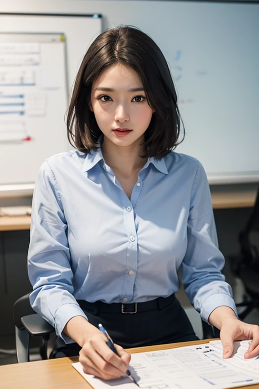 Lesbian Office Lady
