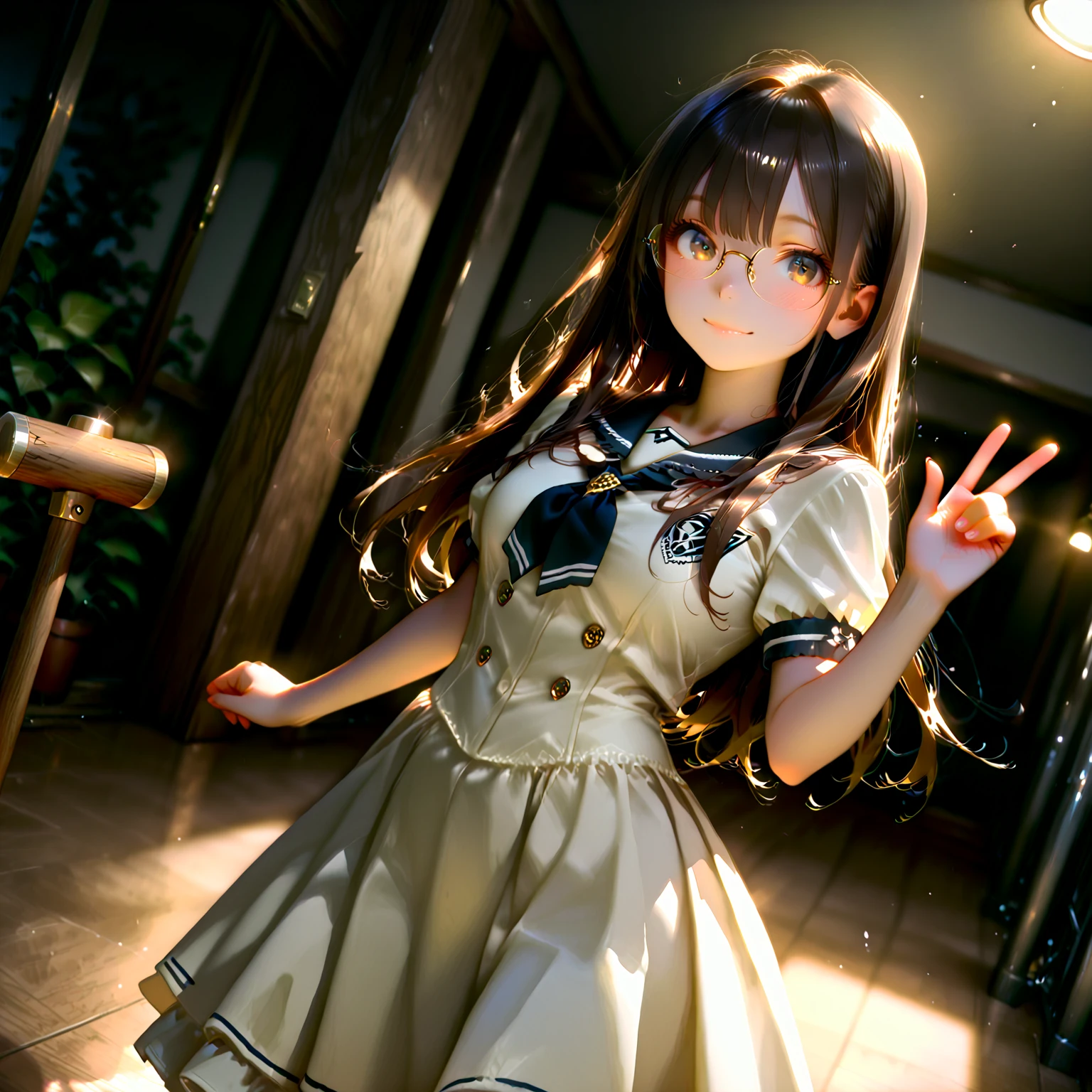 Okay, Saten Ruiko, Black Hair, blue eyes, Long Hair, ((hair ornaments)), Floral decoration,
break セクシーな水着, 
break ビーチ, Palm tree,  ((Arms above head:1.3) break looking at viewer, (Cowboy Shot:1.5), ((Dutch Angle:1.3)), break (masterpiece:1.2), Highest quality, High resolution, unity 8k wallpaper, (figure:0.8), (Beautiful fine details:1.6), Highly detailed face, Perfect lighting, Highly detailed CG, (Perfect hands, Perfect :.3),