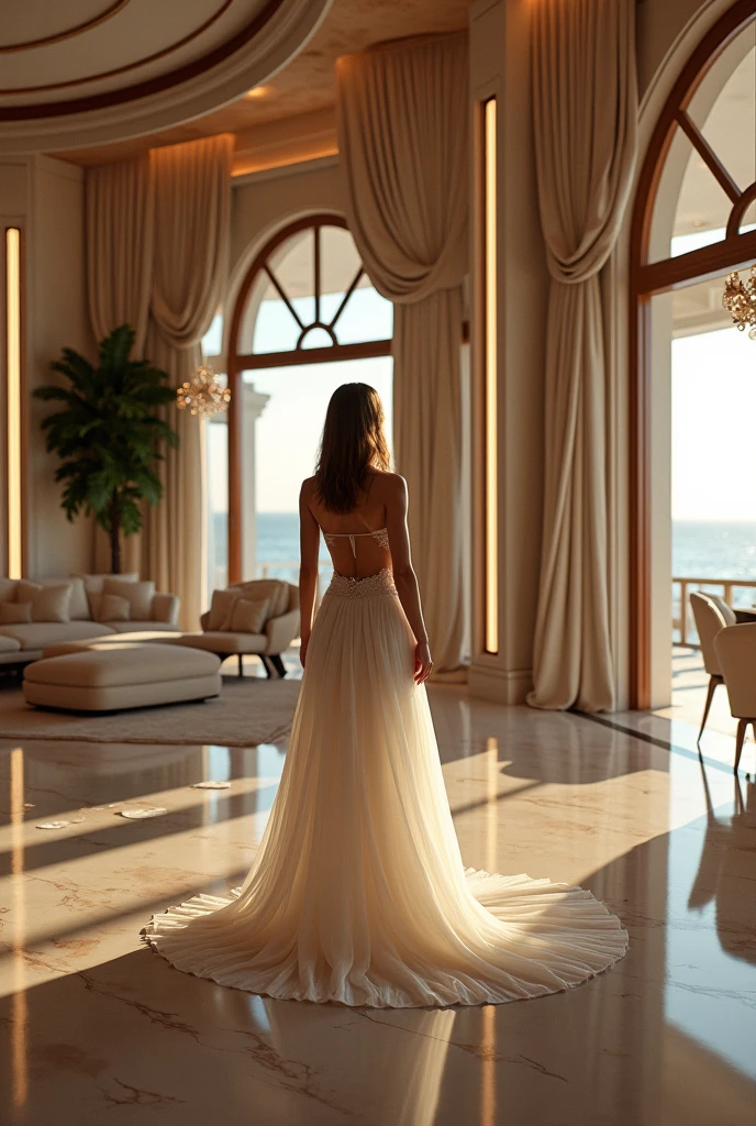 32k, Foto RAW,(corpo inteiroesbian)(master part), (melhor qualidade), ((ultra-detalhado)), (hiper-realista), (foto altamente detalhada),(Ela mesma fluoresce como um todo:1.5),8k, Foto RAW, , Estrelas, night sky,lua,ventania, melhor qualidade, master part, highdetailRAWcolorphoto, Foto Profissional,(highdetailskin:1.2), (A saia brilha fracamente:1.7), Cinematic lighting, fotorrealista, Very beautiful young lady on marble rocks, dramatic pose, Delicate and delicate fluorescent sparkling ancient greek style pearl dress, shining, O brilho, batata frita, Glamour, epics, foco, artistic, muito brilhante, Penteados complexos, pattern, baixo-relevo