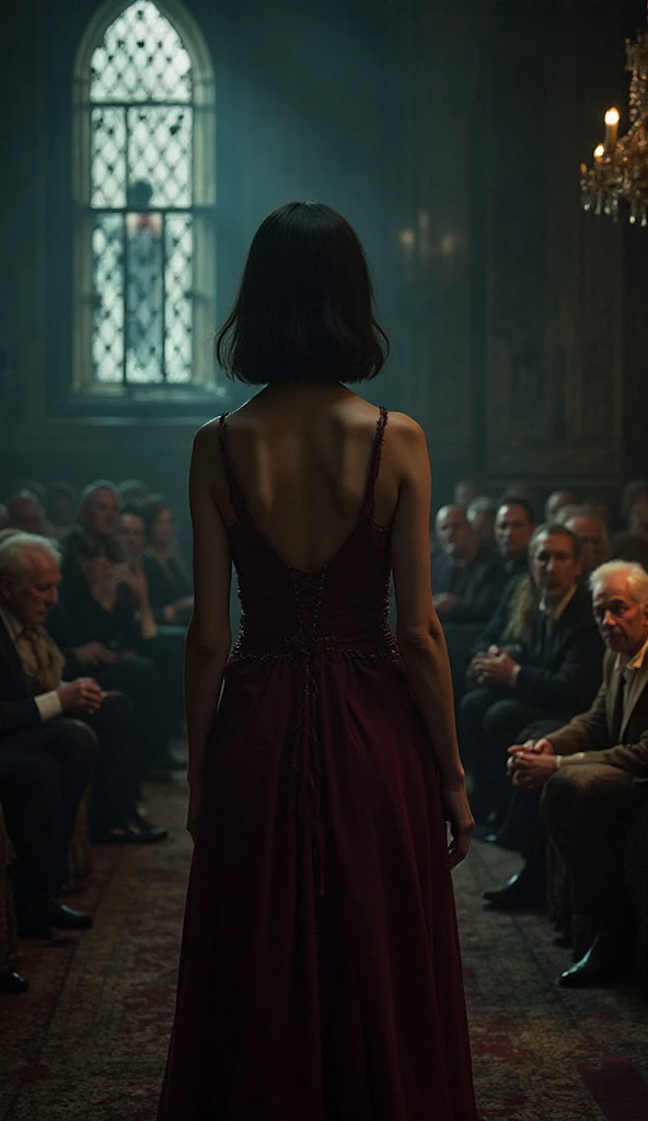 The auction is taking place in an ancient mansion in a fairytale kingdom of cold. At midnight, the hammer rang. The auctioneer, a dark-haired, middle-aged woman with a pale, beautiful face in a revealing burgundy dress, offered the lot: a terrible secret that could change the world.