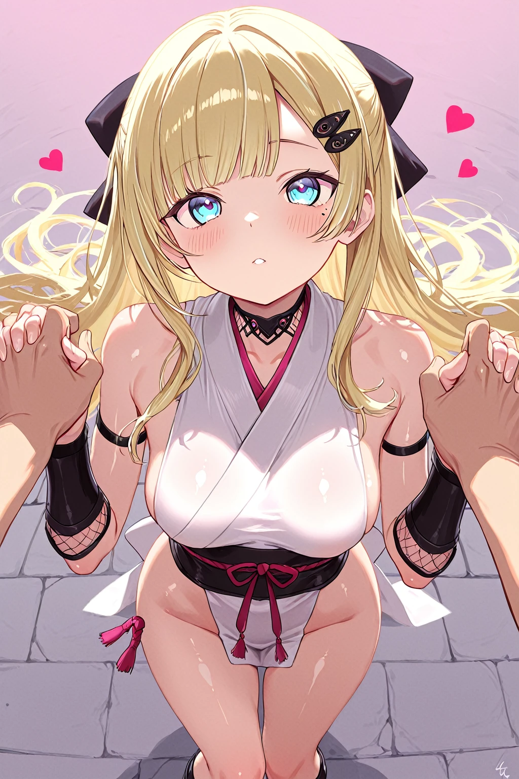 ((masterpiece, best quality)),high resolution,ultra detailed,8k,16k,detailed background, perfect lighting,detailed beautiful eyes,1girl,nsfw,embarrassed,blush,saliva trail,((from front,from below,steam,sweat,tear)), (pov:1.4),fisheye lens,1boy,1large penis,(nude,vaginal,sex:1.4),penis in vagina,(ahegao,orgasm,evil_smile,rolling eyes,ahg,forced orgasm,trembling,squirting,shibari,japanese bondage,arms up
:1.4),open mouth,clitoris,pussy juice,boy on top,face to face,hetero,in heat,chin up,stick tongue out,(fuge cum in vagina:1.4),half-closed eyes,stomach bulge, belly bulge, deep penetration,
,slender,pale skin,medium breast,yoimiyadef
yoimiyarnd,blond hair,orange eyes,ponytail,hair ornament,(anime style,colorful),japan style town