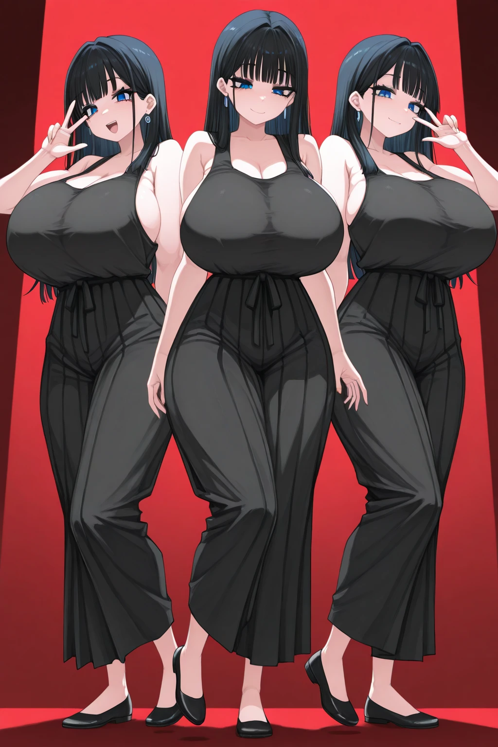 (Hyuuga Hinata, Very sensual, Big Ass, Thick legs, Very realistic, Very sexy, 8K, Extremely detailed 8K), (Very delicate and beautiful), (masterpiece), (Better Quality: 1.0), (Ultra-high resolution:1.0),saliva、Heart-shaped pupils, (masterpiece, Highest quality), One Girl, 、Big Breasts、cute、blush、orgasm、short ponytail、black hair、virgin killer sweater, (sweater dress:1.2), ribbed sweater,sideboob,cleavage cutout, turtleneck sweater,(broen sweater:1.3),(crop top navel)、sleeveless,gentle smile、full body,from front,huge breasts,leaning forward、breast hold