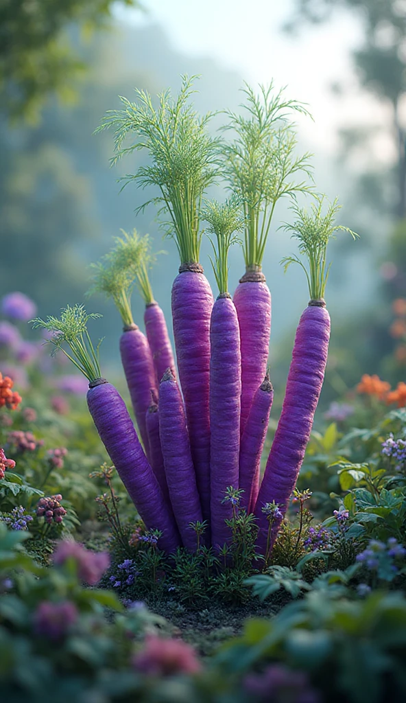 Blue carrots