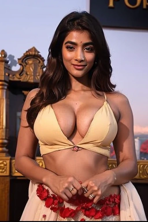 Create a cute girl name "Simi khanna" age 19 wearing yellow in delhi shopping mall big ???????????? with bra