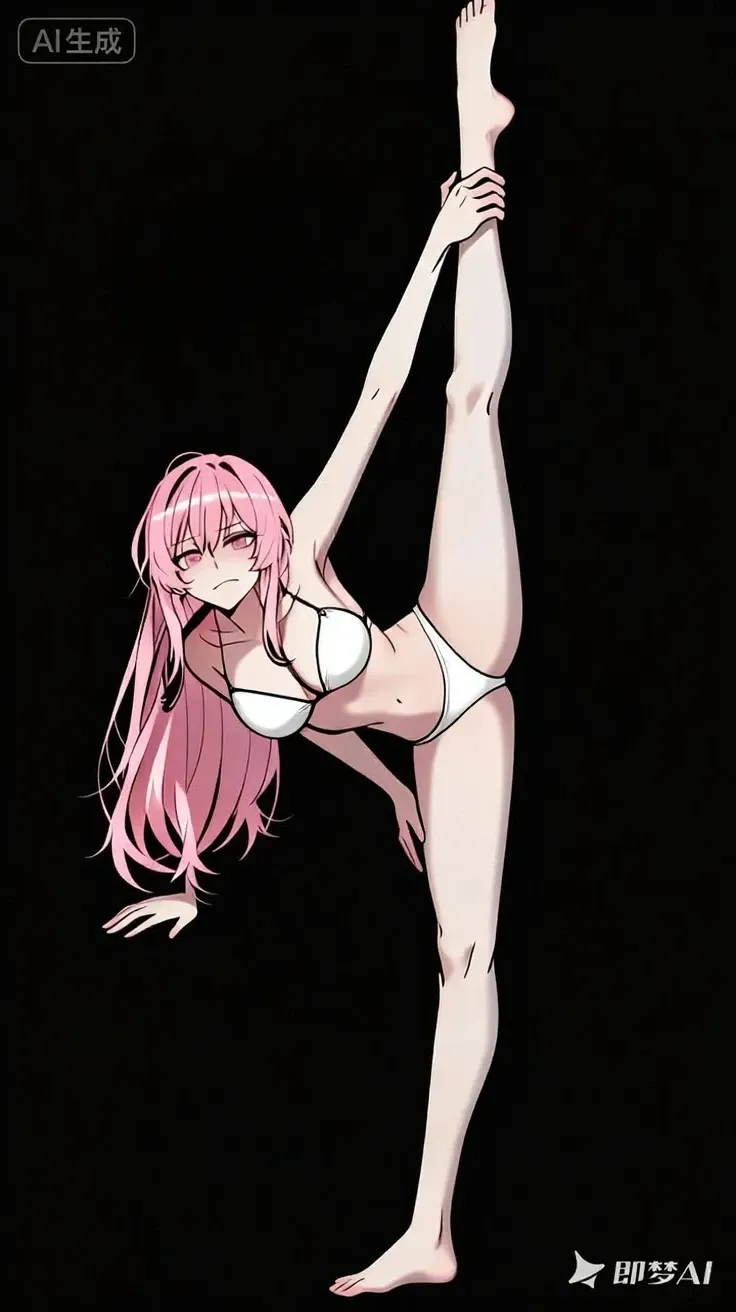
score_9, score_8_up, score_7_up, ((( )))
,
((( 1girl, solo, Pa006, dancing, standing on one leg, outstretched arms)))
,
(( Full body view))
,
((( Petite )))
,
((( )))
,
((<lora:zero-two-s1-ponyxl-lora-nochekaiser:1>, zero two, zero two \(darling in the franxx\), green eyes, hairband, horns, long hair, pink hair, red horns, white hairband, dancing dress))
,
(( Empty white room ))
,
(((  )))
,
((((  ))) 