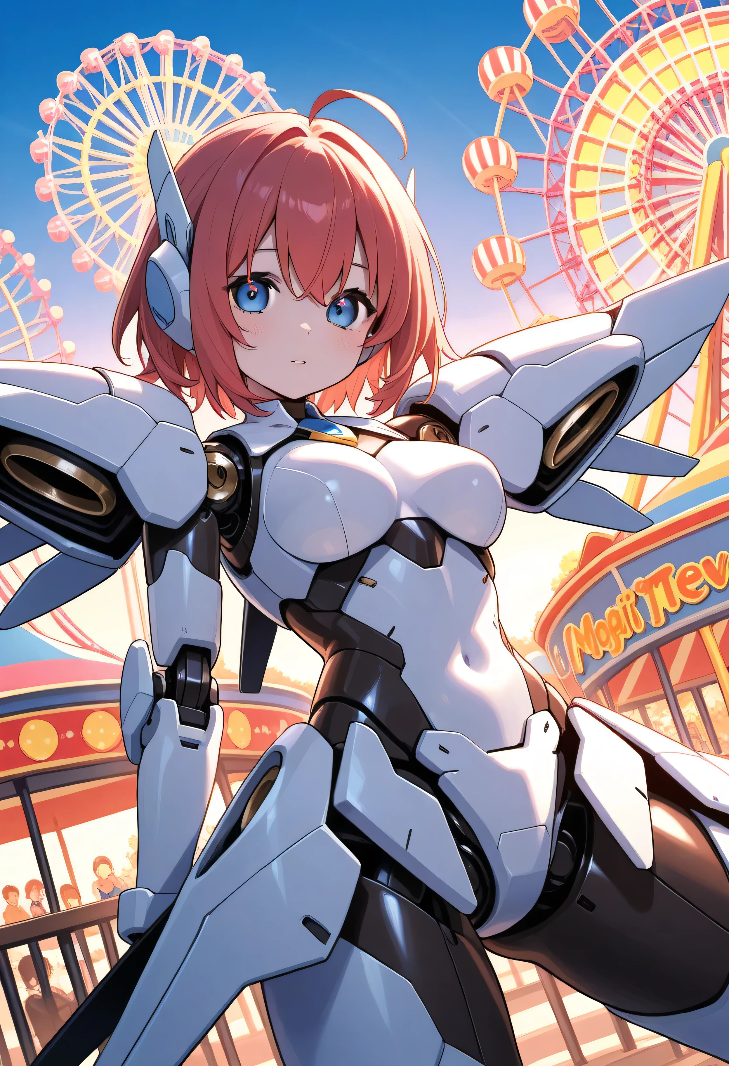 Amusement Park、android、Mecha、conjoint、cute