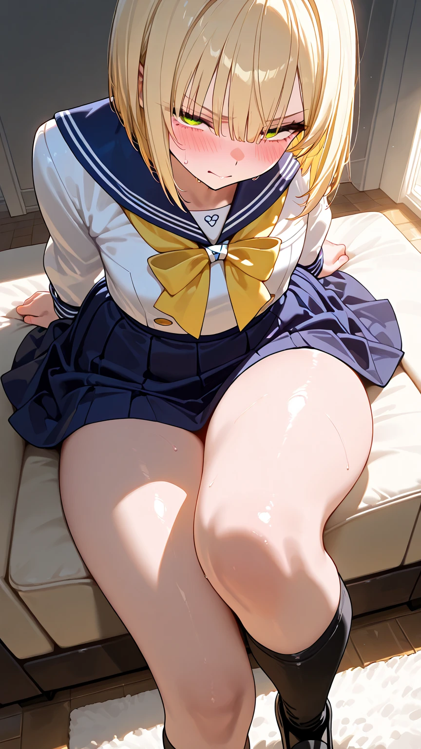 Browsing Caution,(In prison,Arms chained to an operating table,Legs chained to the operating table, Sailor warrior transforming heroine with pink lines on white fabric,Shiny metallic leotard with ruffled skirt,Sleeveless,Waist ornaments and armor adorned with large jewels,Transformation Heroine Hair Accessories,Ripped metallic thigh-high socks,A big red ribbon and a big jeweled brooch,Shiny metallic heroine costume,Tight transforming heroine gloves:1.5),(Men and women  in the  position,A transforming heroine gets :1.5), (vagina,penis:1.5),(Wide-open legs,Raise and stretch your arms, lying on the operating table,Legs stretched out to the sides:1.5),(Men surrounding a girl,His arms are shackled,Her legs are strapped to the operating table,Restraints bind the limbs,Massive bukkake,Semen Pool:1.3),belly button, (The girl is crying,Open your mouth:1.3),Sweat,Love Juice, (Petite Girls,young,thin,Very small :1.5),Blonde twin tails,Perfect Face, Perfect Anatomy,(Cowboy Shot:1.5),(から溢れる:1.2)