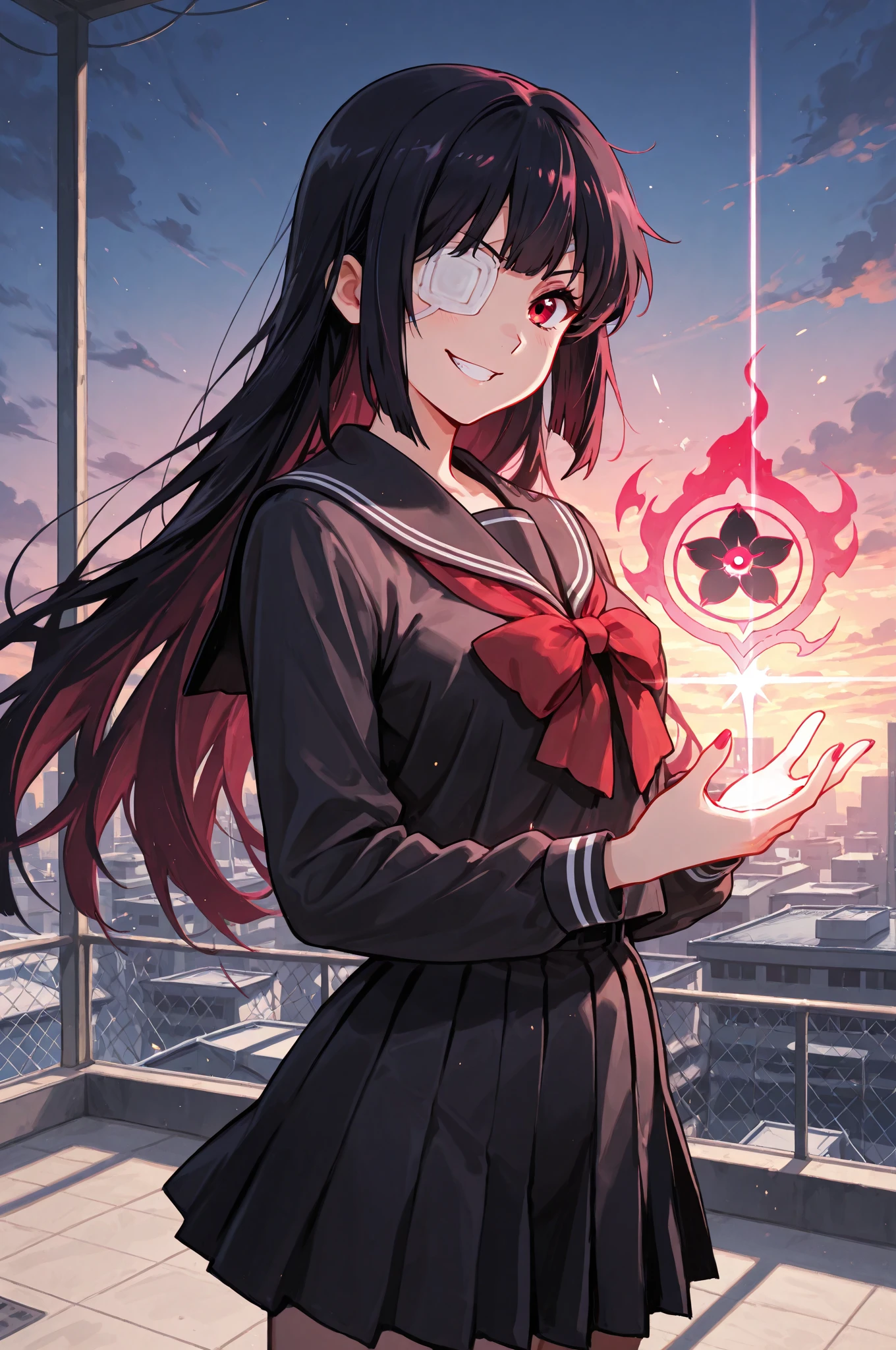 (realistic:0.2), anime illustration, 1girl,, red coat, big red hat, in paris france, sfw, black pants, black office shirt,, carmen sandiego,, blue sky,, long hair,, dramatic lightning, lights, epic lights, light on face, backlit, face light, lit face, fill lamp, fill light, ((masterpiece)),   (carmen_sandiego_v1-1_shurik-2000:0.6)