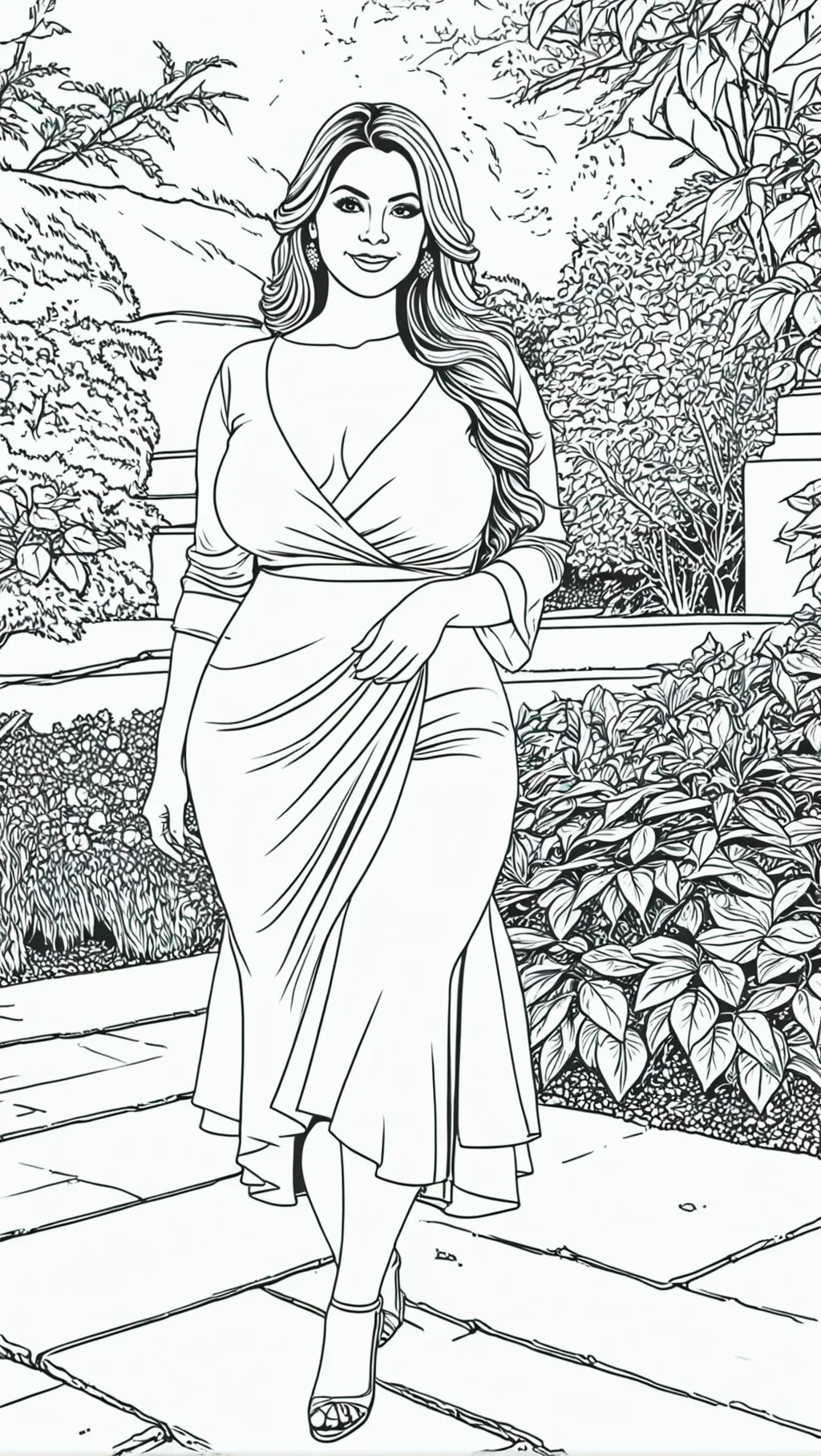  coloring book pages with black and white outline,   such a light and gentle melody. Coral towers stretch into a deployment Dreams of wonder, um comboio cheio de mar, paisagem extravagante, estilo , fundo branco, corpo inteiro, sketch style, corpo inteiro ((fundo branco)),Obra-prima, alta qualidade, 1girl, volumetric lighting, Cinematic lighting, retrato "a chubby MILF caught off guard  cleaning the living room couch at night, olhando para longe, morena, mulher (uma mulher madura: 1.2) corpo inteiro, sagging " ((chubby physique)) coxas grossas,  pequenos, chubby physique, ela tem cabelos longos e ondulados, usa um ((long summer dress)), usa brincos de argola, decote profundo, apenas contornos usados, estilo cartoon, linhas, livro para colorir , linhas limpas, fundo. Branco, estilo Sketch, Coloring page for kids, estilo cartoon, arte de linha limpa altamente detalhada, sem fundo, branco, preto, livro para colorir, caderno de desenho, realistic sketch, linhas livres, em papel 