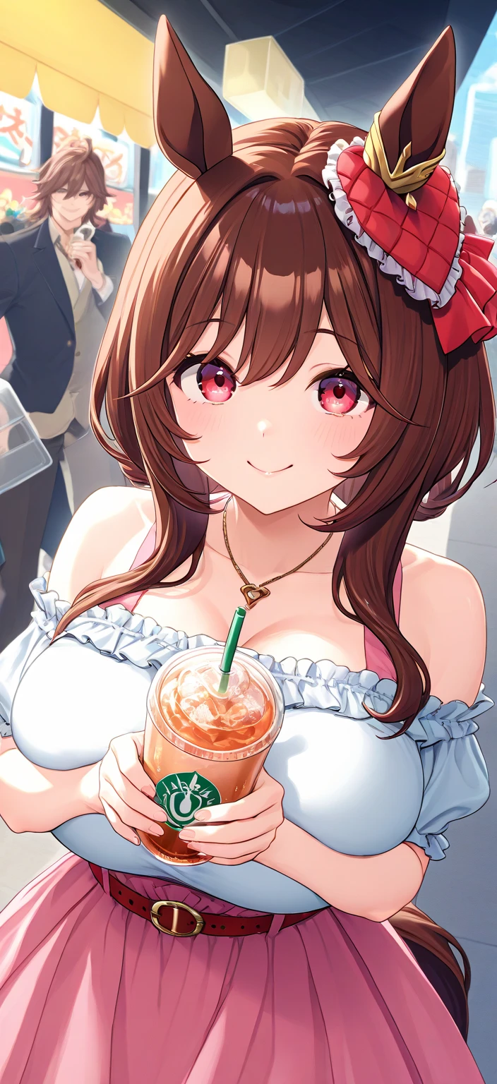 wide eyed，eyes slightly narrowed，shed tears，Orange Eyes