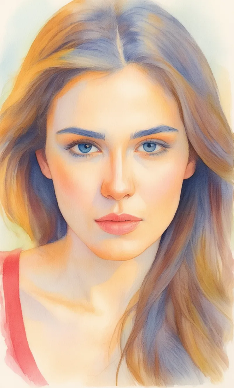  Die Leuchtende Aquarell-KI