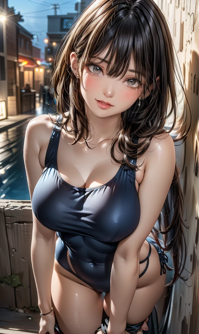 (Random  Pose),(Highest image quality,(8k),ultra-realistic,best quality, high quality, high definition, high quality texture,high detail,beautiful detailed,fine detailed,extremely detailed cg,detailed texture,a realistic representation of the face,masterpiece,Sense of presence),swimsuit