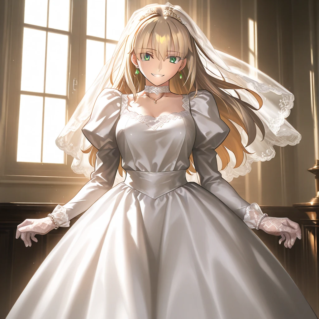 lexington \(warship girls r\),1girl, solo, (8k, masterpiece:1.2), highly detailed, ultra-detailed, masterclass, hair_between_eyes, braid, perfect lighting, , hair ornament, Flaxen long hair(delicate eyes), (blue eyes), (detailed  features), full body, long_hair, blush, feathers hair ornament, (dark blue wedding dress:1.2) night, windows, indoors, light, indoors, carpet, illustration, cowboy shot, masterpiece, best quality, best quality,Flaxen long hair(delicate eyes),(blue eyes),(MediumBlue evening dress:1.2),