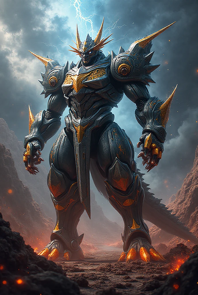 Final Fantasy１３, titan , Moss is located all over the body