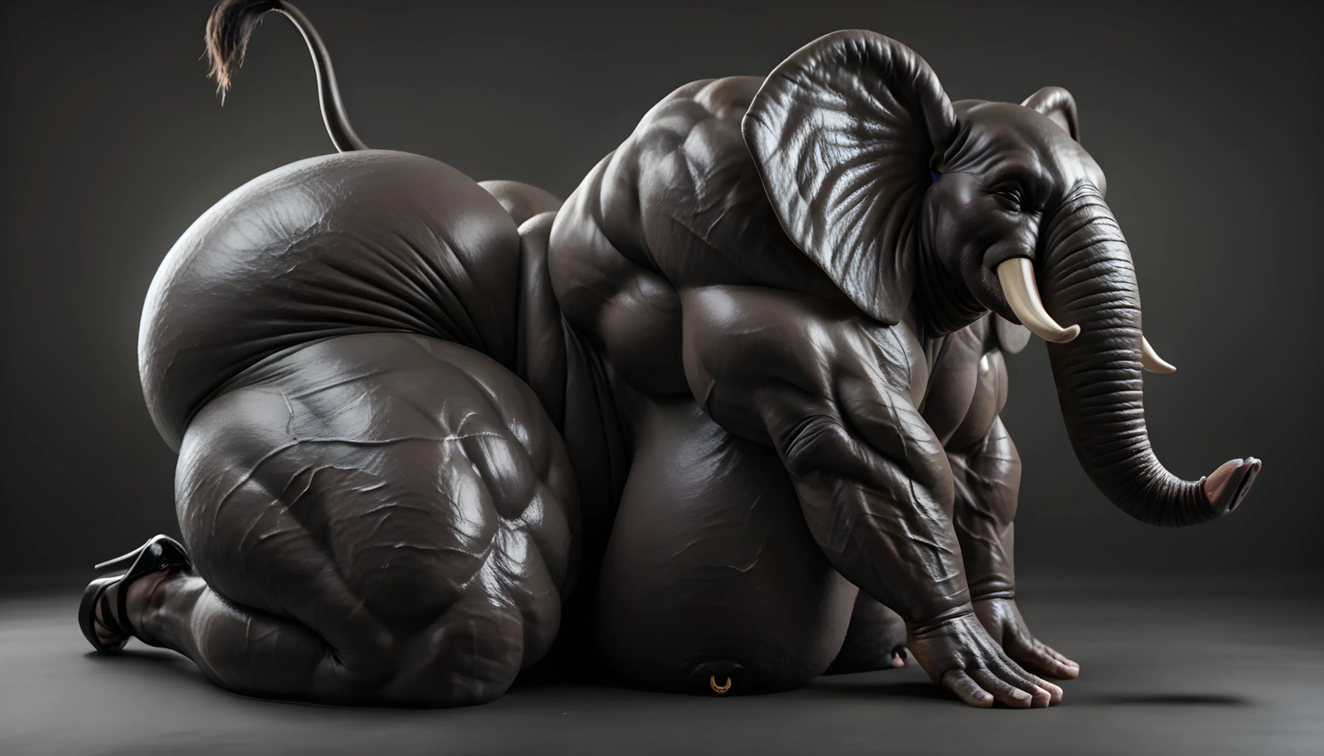 ????, realistic, muscular anthro daddy holds his growing huge ???? ???? with both hands, big ????, big ????? excessive precum, masterpiece, high definition, detailed scales, ??????, huge excessive ???????, belly, hyper ?????, growth, expansion, ???? vore, big ??????????, extremely hung, detailed ?????, urethra 