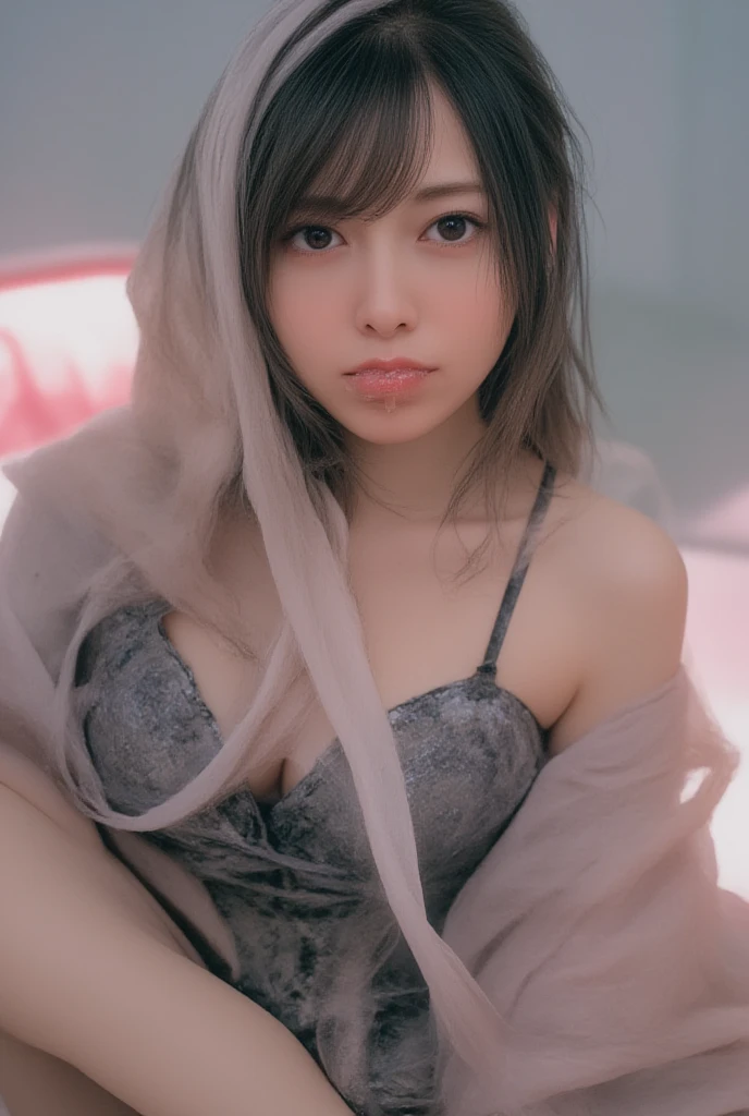 4K，Digital shooting， Mature woman，stocklings，see through lingerie，enticing，