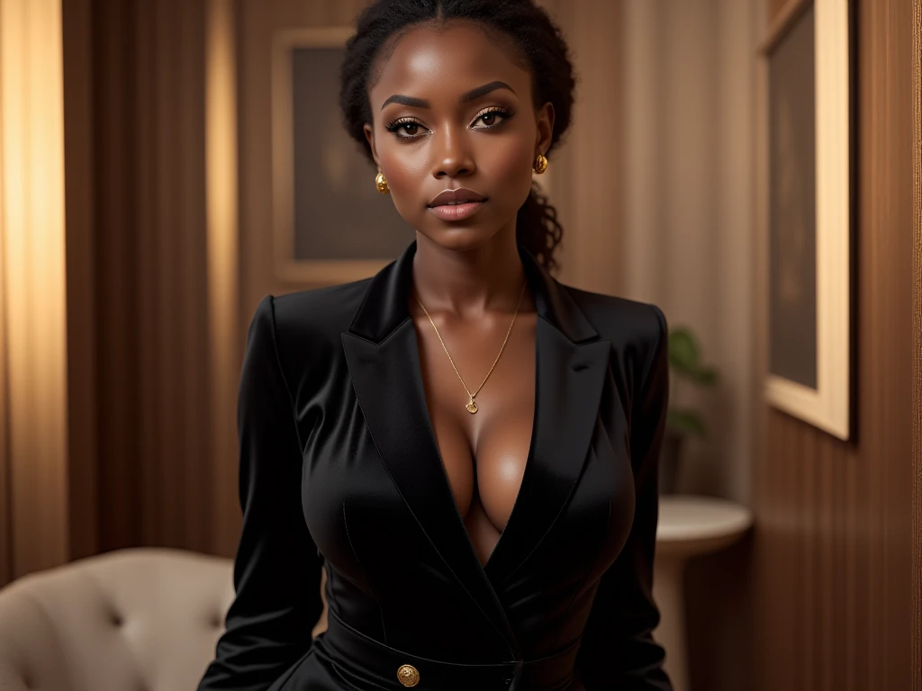 ((Dark African skin, Very deep ebony skin)), ((Its beauty is undeniable)), ((Cute face excited)), ((Ultra-detailed perfect eyes,)), ((pretty pose)), ((Output language)), ((Seductive )), ????, (( Tight mesh shirt, ???? Shorts Coat)), ((African Long Curly Afro Ponytail,)), (( skin)), (( large full ??????? )), ((Wake up, front-facing view)), ((Touching your feet in a ???? pose)), ((takeout, Public metropolis)), Sharp Focus CGI, Photorealsitic, high detailing, realisitic, masutepiece, Absurde, Best Quality, nffsw, High quality, hight resolution, Extremely detailed, 8K Wallpaper, Intricate details, 8K UHD, Full-HD, (photo realist:1.2), contrast, Intense lighting, Lighting Cinematic, Natural lighting, hard lights, back lighting, globalillumination, ambient occlusion, Ebony ????? spreads to show dirt
