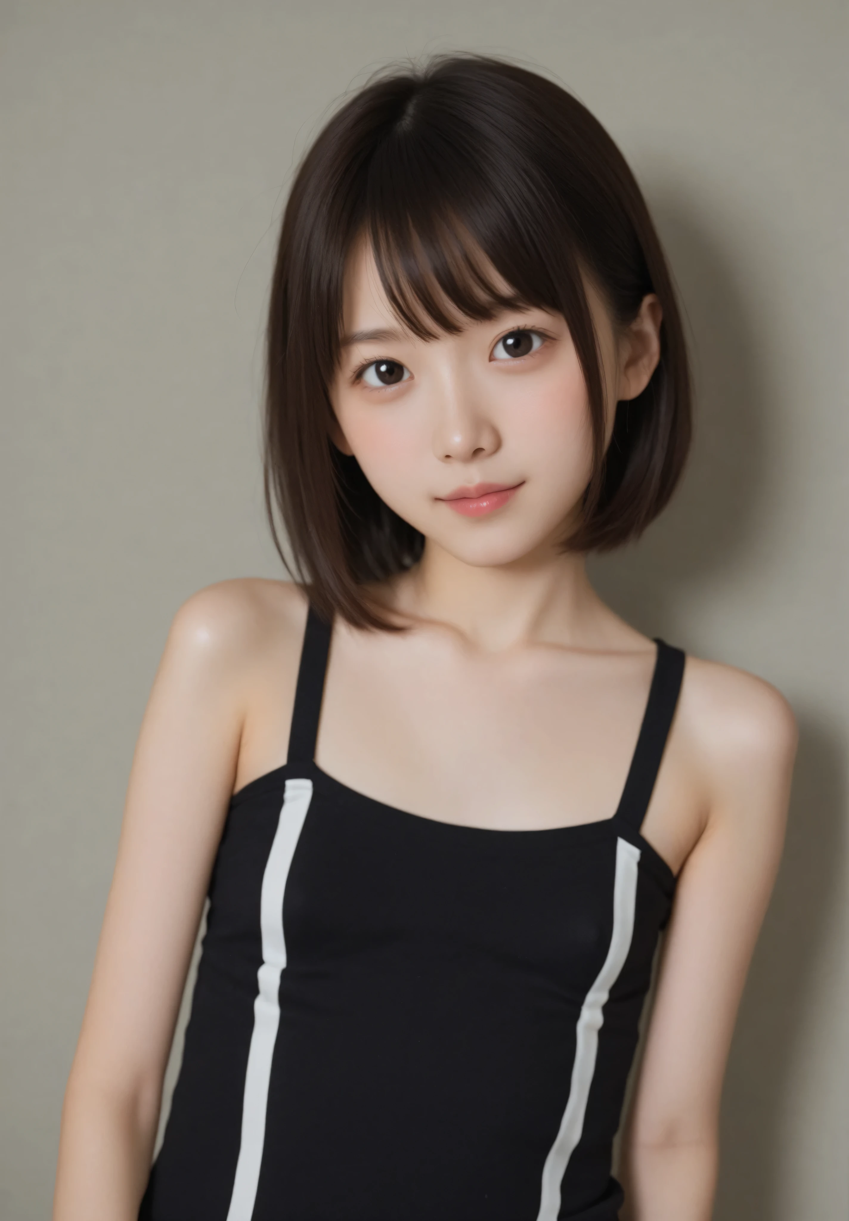 かわいいyounger女の子,slender,photo-Realistic,Rating_Safety,Realistic,score_6_up,score_7_up,score_8_up,score_9,short,skinny,(skinny:1.3),Slim,slender body,younger,make a very cute,very thin thighs,very thin legs,hairpins,Realistic,丈の長いnurse服,small ass,small breasts,Age 20,Made in Japan,white skin,nurse,nurseキャップ,SHORT LEGS,thin arm,Narrow Shoulder,sit on the exam room chair,black tights