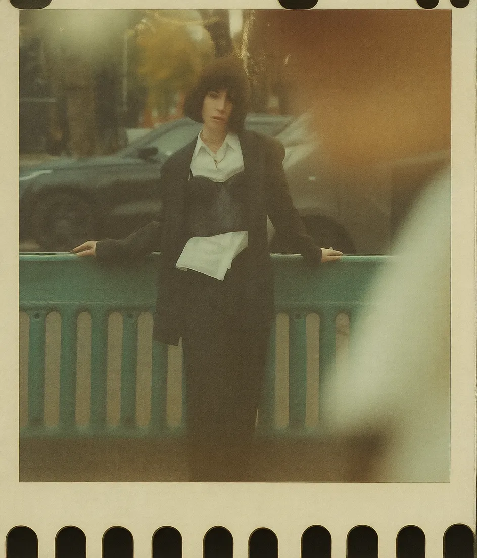 レトロな写真 ポラロイド