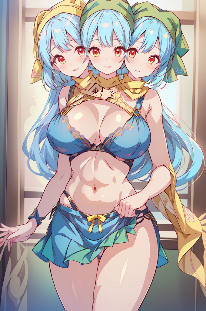 Group of 5 princesses,(6 young women,many young women), (in the bedroom), Various hair styles, harem,(Shiny armor, Beautiful crowns and ornaments,Filigree crystal jewelry), nighttime, detailed face, big breasts,Breast curtain, long skirt, mule, Sleeveless , Show your armpits, nighttime, starry nighttime,(large :1.4,pink,The  are clearly visible...), ((Revealing her crotch,Whole set:1.4,Lift the skirt:1.4,Showing your :1.4)), goddess, juice, Highest quality、Highest picture quality、Masterpiece