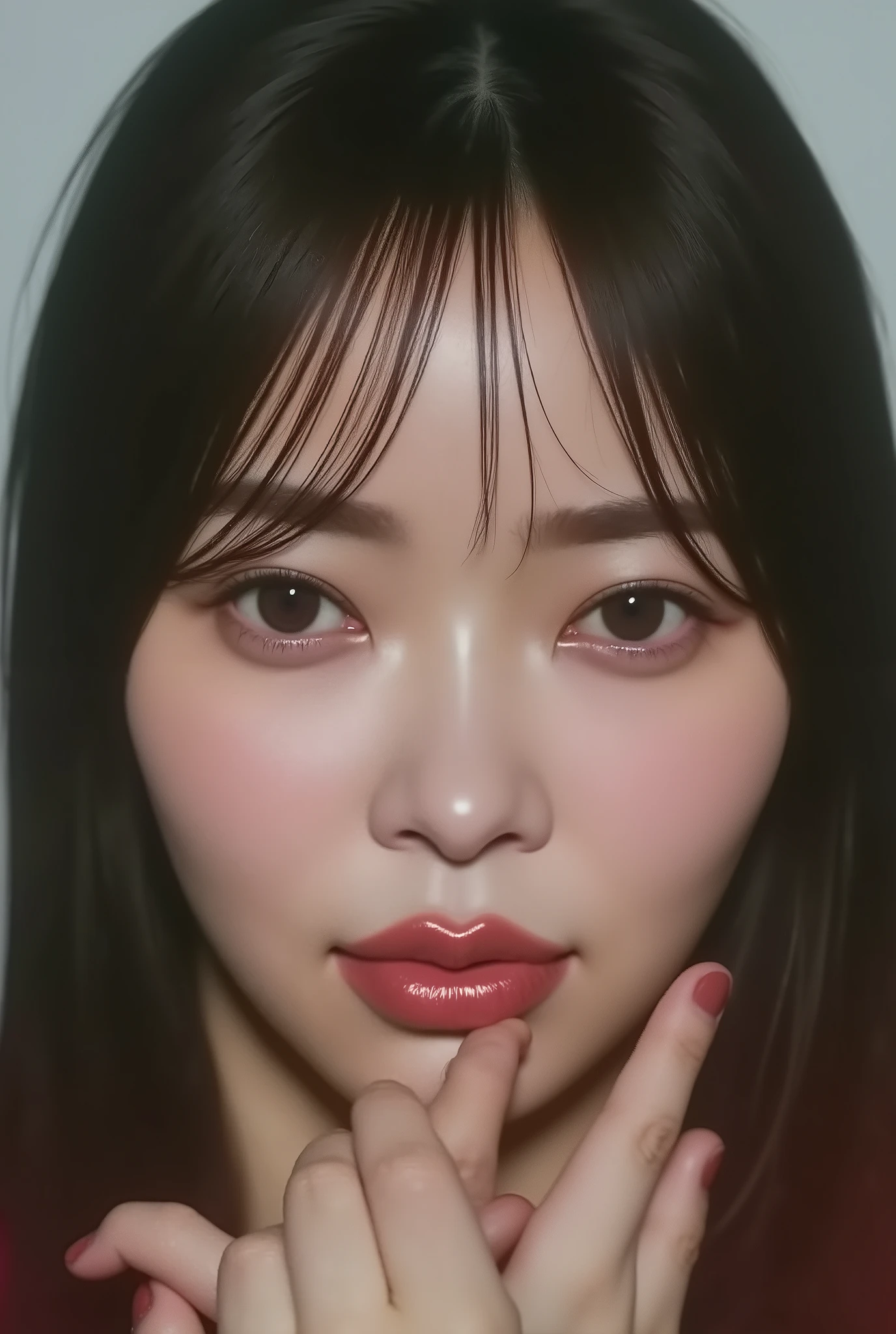 face up、Sexy gaze、disgusting face、looking in from below、 drooling 、detailed skin、Detailed Eyes、pores、Hair、Realistic、Realistic、real pictures、