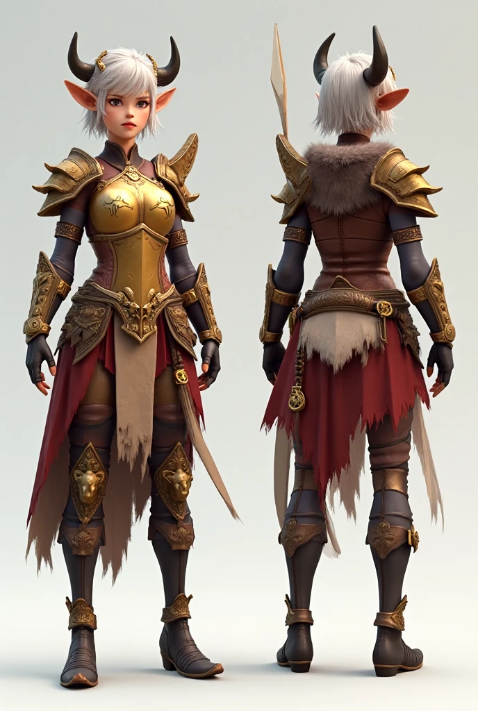 highres, masterpiece,
multi-view, turnaround, model sheet,  character design,
white background, simple background,
full body character turnaround of 1girl, Multiple views of the same character in the same outfit,
female knight, medieval armor, red tunic, silver breastplate, greaves, gauntlets, brown boots, leather belt, gold buckle, side profile, armed stance, historical costume, realistic textures, full-body suit, pants, trousers, 
<lora:CharTurnRetag_v4:0.1>
<lora:Witcher3turn_v1:0.6>
<lora:Medieval2turn_v1:0.1>
<lora:bg3Turn_v1:0.1>