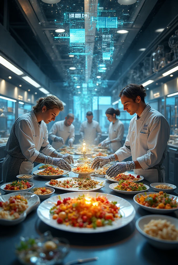 Now create 2. Artificial intelligence applied to the food industry ...