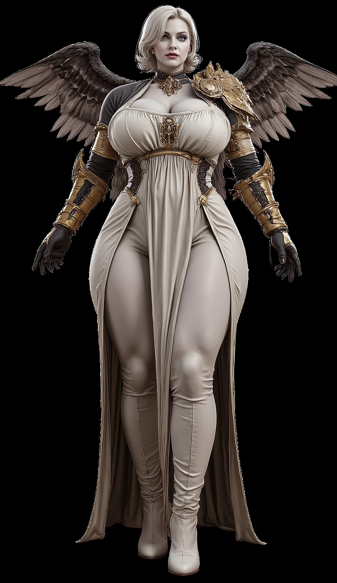 ママタイプボディーのとても太っている白人pregnant woman, 白人のとても太めのpregnant woman, angel wings(A very fat white pregnant woman with a)armor, Angel Bird Feathers Bird Feathers(bird feathers that have retained their prototype)armor,vertical roll blonde long hair, vertical roll blonde long hair, pregnant woman(Very fat white pregnant woman with 9-month-pregnant belly)pregnant woman, Background:black一色(black:2.0, Darkness:2.0, No lights),洗練された Elsa from Frozen , and a big butt , Super thick thighs , Bust of a Giant (very long saggy breasts due to aging), sophisticated medieval sexy armor(armor, 鳥の羽をたくさん使ったarmor, gorgeous golden embroidery ), Premium Fur Coat ,White High Heel Long Boots, pregnant woman,pregnant woman(50-Year-Old Mature Woman、超Bust of a Giant (very long saggy breasts due to aging),50歳熟女pregnant woman,  Elsa from Frozen , そしてand a big butt , thick thighs , big boobs , sophisticated medieval sexy armor(angel wingsをたくさん使ったarmor, gorgeous golden embroidery ), Premium Fur Coat ,White High Heel Long Boots, dark gothic makeup, Super Plump Very Fat Body, 50歳熟女pregnant woman,pregnant woman,pregnant woman,pregnant woman,ママタイプボディーのとても太っている白人pregnant woman, 白人のとても太めのpregnant woman, Super thighs, 背が高いpregnant woman熟女(Like a confident magazine model), 背が高いpregnant woman(Like a confident magazine model),背が高いpregnant woman熟女(Like a confident magazine model),Background:black一色(black:2.0, Darkness:2.0, No lights), ultra sensual body,super plump body,ultra sensual body,super plump body,ultra sensual body,pregnant woman(Fat, Fat ), pregnant woman(Fat, Fat), pregnant woman(Fat, Fat),pregnant woman(Fat, Fat), pregnant woman(Fat, Fat), 非常にdark gothic makeup, very long and super thick legs , very long and super thick legs ,super plump body, ultra sensual body ,very long thick legs  ,Super thighs, Super thighs, Super thighs, Super thighs, Super thighs, Super thighs, Super thighs, Super thighs, super plump body,ultra sensual body ,super plump body, ultra sensual body ,super plump body, ultra sensual body,pregnant woman(Fat, Fat), ultra sensual body ,pregnant woman(Fat, Fat), pregnant woman(Fat, Fat),pregnant womanを倒せ(Fat, Fat), pregnant woman(Fat, Fat),very long thick legs  ,very long thick legs  ,very long thick legs  ,very long thick legs  ,very long thick legs  ,very long thick legs  ,(Like a confident magazine model)Super thighs, Super thighs, Super thighs, Super thighs, Super thighs, Super thighs, Super Plump Very Fat Body,ultra sensual body,Super Plump Very Fat Body,50-Year-Old Mature Woman、超Bust of a Giant (very long saggy breasts due to aging),Super Plump Very Fat Body,ultra sensual body,pregnant woman(Very fat white pregnant womanwith 9-month-pregnant belly), pregnant woman,Super Plump Very Fat Body,ultra sensual body ,super plump body,ultra sensual body,pregnant womanVery fat white pregnant woman with 9-month-pregnant belly)Extremely Long Legs ,pregnant woman,Background:black一色(black:2.0, Darkness:2.0, No lights),pregnant woman, 洗練されたデザイン  Elsa from Frozen ,and a big butt , thick thighs , big boobs , sophisticated medieval sexy armor(, 鳥の羽をたくさん使ったarmor, gorgeous golden embroidery ), 鳥の羽をたくさん使ったarmor,White High Heel Long Boots,  
