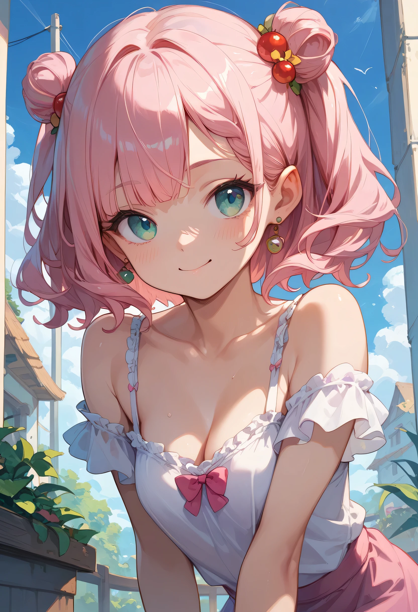 Please repaint the uploaded image in a cute manga style