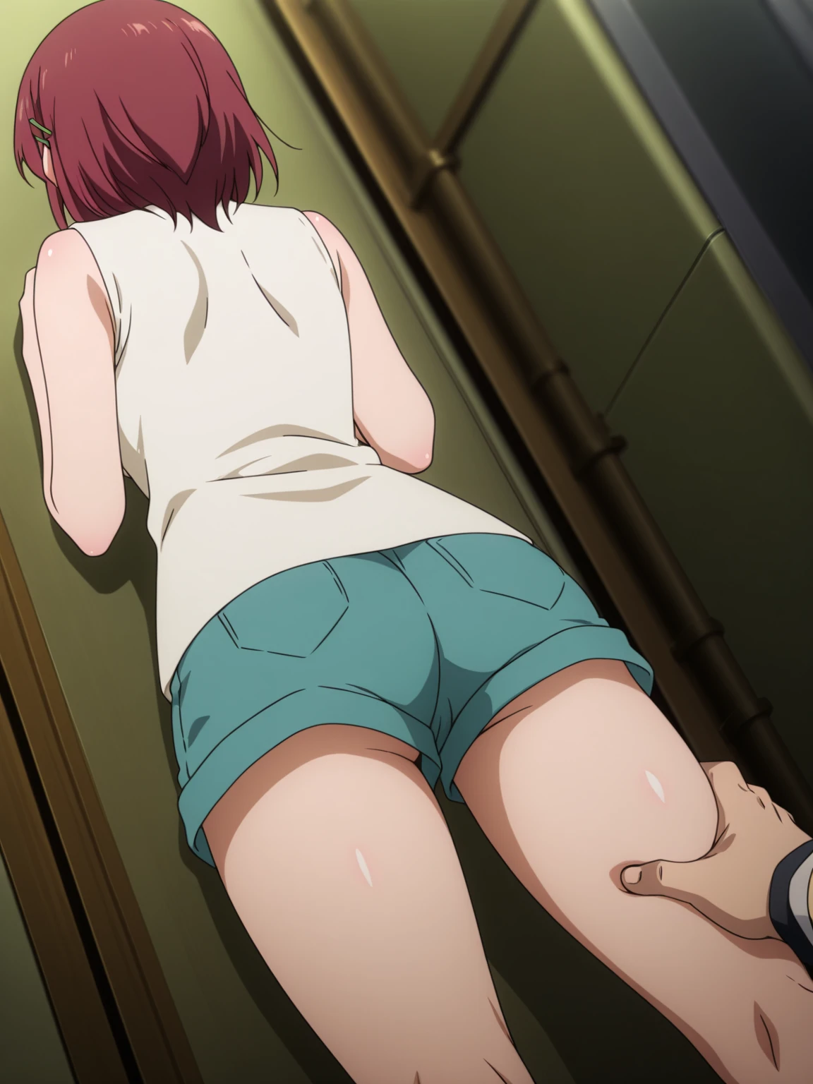 score_9, score_8_up, score_7_up, score_6_up, score_5_up, score_4_up, masterpiece, high quality, BREAK, full body, 1girl,    <lora:Strip_Apology_Pony__Illustrious:0.8> strip apology, , bowing, on knees, bending forward, clothes folded, clothes on ground, items on ground, ,