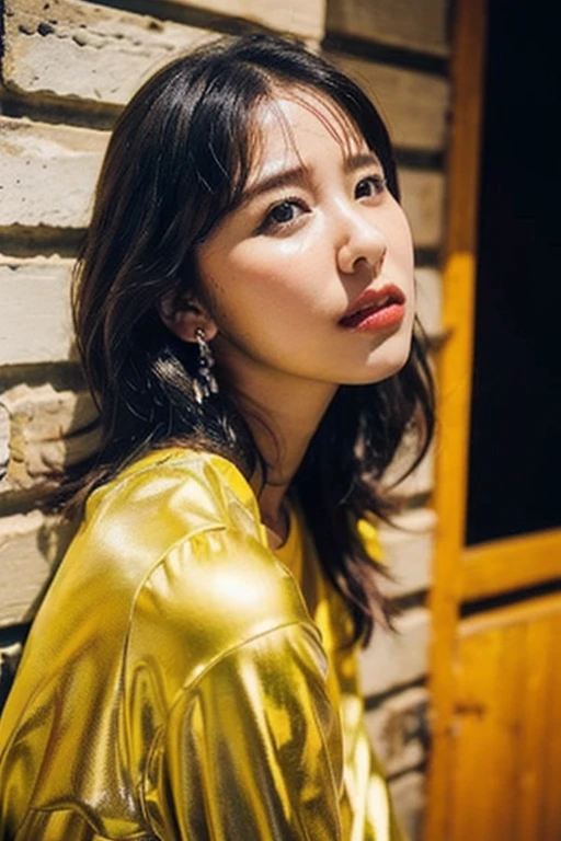 Assistant seat、Inside the car at the driving school, driving school instructor, ((full body)), ((photo)), ((best qualtiy, 8K, tmasterpiece:1.3)), Focus:1.2, perfect figure beautiful girl:1.4, 1girl, cowboy shot, look at viewer, incredibly absurd, beautiful and cute girl with a photorealistic face, showcasing top-quality craftsmanship, A Japanese woman sitting in the passenger seat of a car at a driving school, 22 years old, has long, shiny, straight black hair, long bangs cut above her eyes as  bangs, large, dark eyes, long eyelashes, cat-like eyes with slightly upturned corners, well-defined eyebrows, double eyelids, straight nose, thin lips but a healthy, natural red color, well-aligned teeth, sharp jawline, fair, clear skin, smooth skin, long limbs, tall, slender, well-balanced proportions, beautiful C-cup breasts, wearing a white blouse with a black tight skirt and a beige jacket over it. The skirt is knee-length, an elegant and chic outfit, a single diamond earring in her left ear, and a slim gold ring on her middle finger on her right hand, a beautiful older woman, beautiful, neat, serious, responsible, kid, April