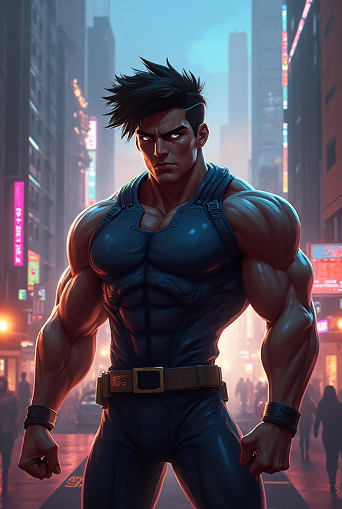monstr, muscled body, absurdly large body, hot male monster