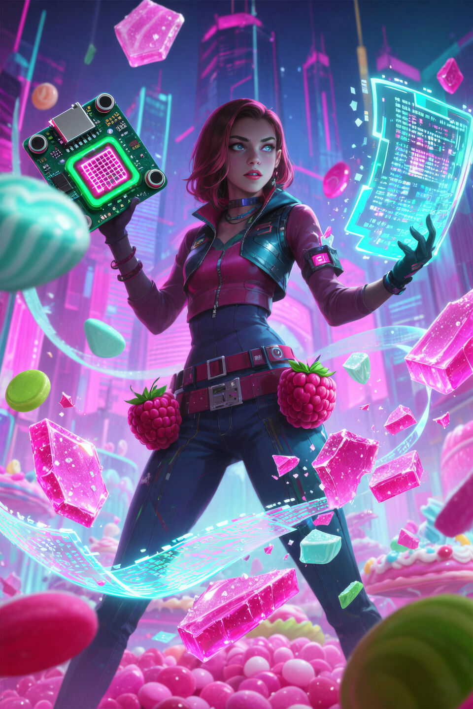 Make pictures high definition，And redraw to make each character have its own characteristics，color，Rich in layers