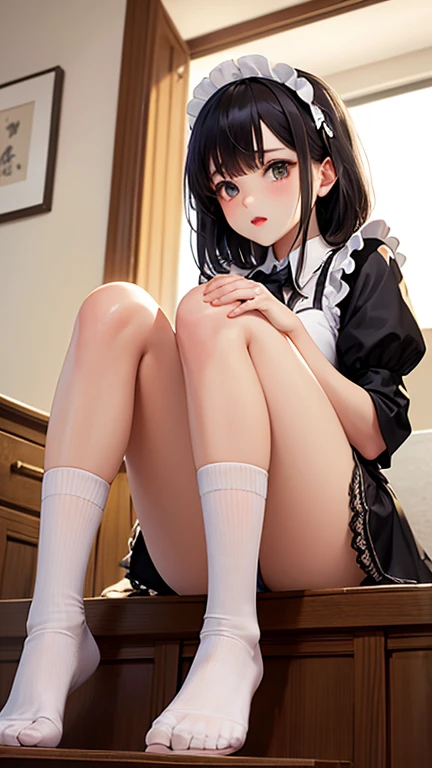 white stockings，Lace，JK，adolable，Kizi，Pure