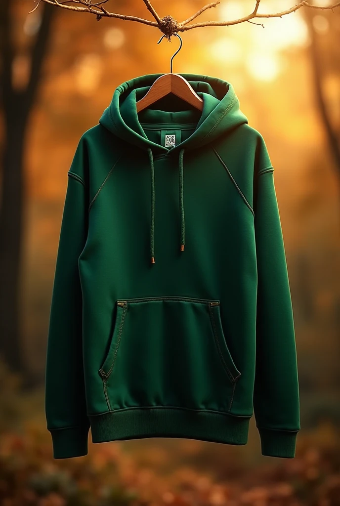 Braided Black hair, slender, rear view, facing away, tight green leggings with black stripes, black hoodie 