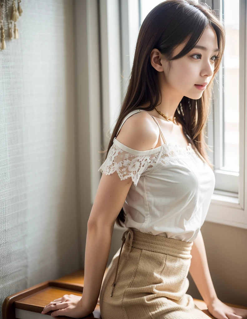 hyper harddisk, On the table, high quality, High Detail, best quality, high resolution, harddisk, 32k, 16K, 8K, 4K, The award-winning, Official Art, rest, 超realism, realism, Depth of Field, light, Backlighting, symmetry, Bokeh, F/1.8, Eye level shooting, 35 mm, hasul express, Extremely delicate and beautiful, Extremely detailed, Astonishing, Fine details, On the table, best quality, Official Art, , Unbelievable and ridiculous, Huge file size, Extremely detailed, high resolution, Extremely detailed, Beautiful and delicate girl, (Cowboy shooting:1.25), rest, Tears of happiness, Tears, (Little smiley face:1.35), Extremely detailed eyes and Face, Beautiful and delicate eyes, There is light on the face, 28 years old, (Detailed white camisole short vest 1.4), (Navy Box Skirt:1.4), Detailed long hair and ponytail:1.2, Dark brown hair, Bangs, Fine hair, Fluffy hair, Redhead bow, (slim:1.1), (Big breasts:1.3), (Full breasts:1.Perfect eyes, beautiful eyes, Lovely lips, Small waist, Calf, Perfect anatomical structure, Perfect proportion, beautiful, (Suitable for background:1.25, Detailed background),  (A girl in the forest),Trees, cloud (Three-quarter body shot:1.4), (Flashing thighs:1.4), (Standing posture:1.4), (For the audience:1.3), (Direct vision:1.4), ( thighs:1.4), (Model pose:1.4), (Focus on the thighs:1.4), (Exposing one side of the body:1.4),