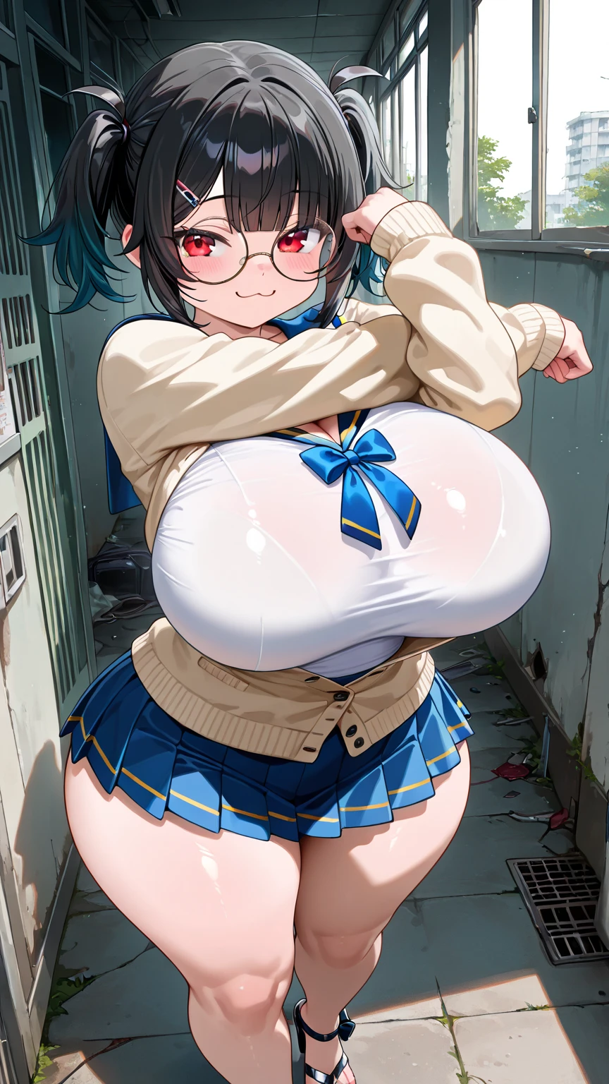 (Very large breasts、valley:1.9),Kitasan Black(Horse Girl),Huge breasts,Completely naked,smile、(school uniform:1.5)、Cherry blossom trees、Outdoors、A large number of people、(Putting on a collar:1.5)、Earrings、Earrings、bracelet,(masterpiece, Highest quality, Highest quality, Official Art, beautifully、aesthetic:1.2), (Super detailed)、(Nipples:1.5),へそEarrings,Shaved,Open your mouth,(Steam is coming out of the body:1.5)、胸のvalleyがある,(Cowboy Shot)、(Beautiful Face:1.5)、(Shirt lift:1.5)、flipping clothes,Upper Body、Wear glasses、Exhibitionism,Short skirt、Skirt flipped up、White lace pants、garter belt,Highest quality、Animal ears、Glowing Skin