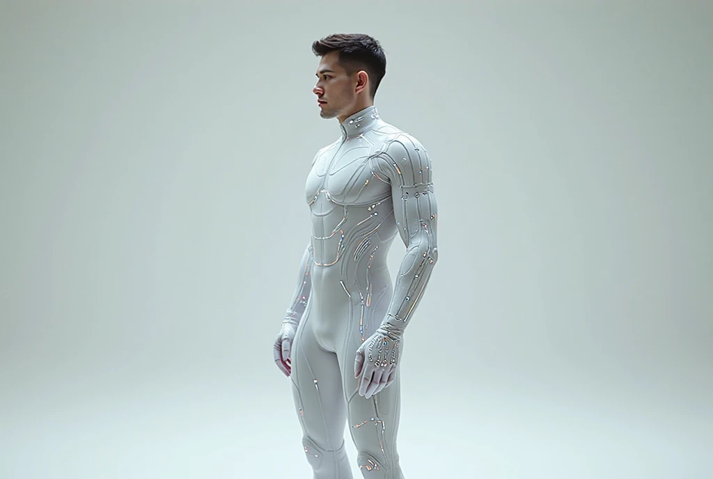 ((Best Quality, 8K, ultra-detailed, Masterpiece: 1.3)), 1boy, shiny skin, sharp, Perfect Body Beauty, realistic shaded perfect body, (handsome face:1.1),(" White , big bulge ":1.2),("leggins , armor":1.1),("glove, armor":1.1 ),(techwear)(dynamic pose:1.1), thigh , battle field , (bulge focus:1.2) , details tight 
