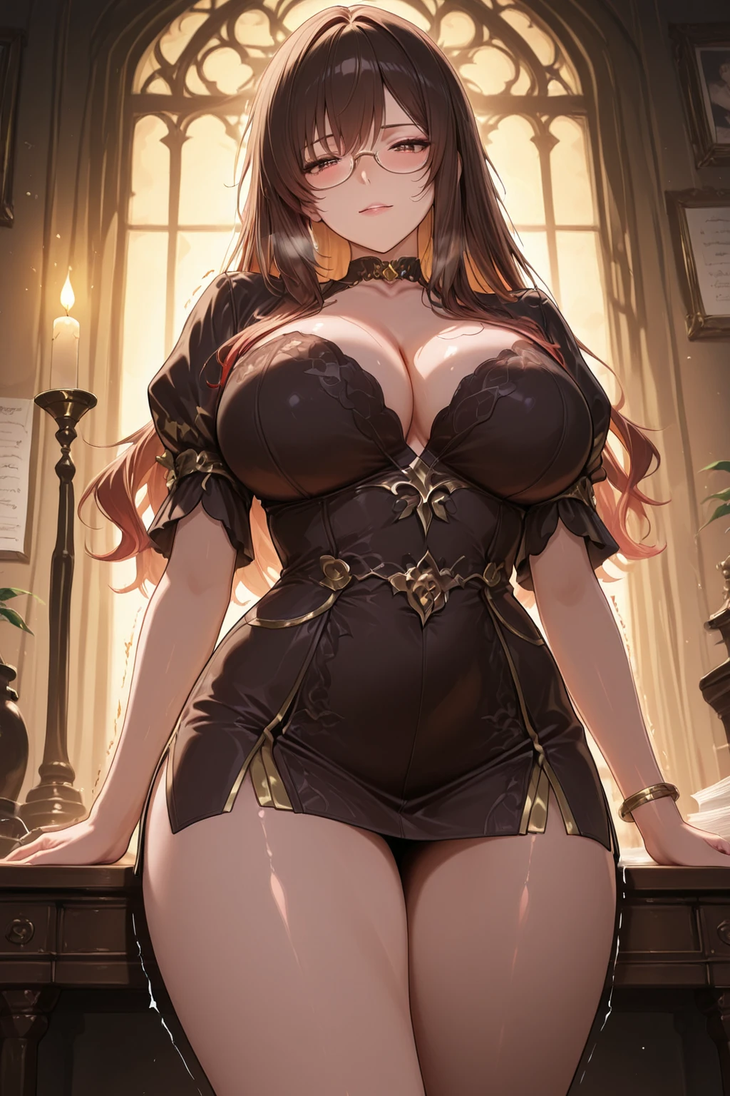 Una donna mezzelfo, enormous ?????, 